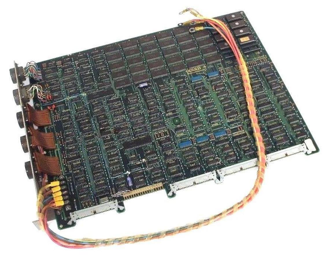 Used GOULD AS-521P-008 MEMORY MODULE REV. C24, C521 REV. C, AS521P008