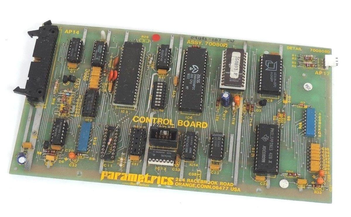Used PARAMETRICS 700807 CONTROL BOARD 700809C, 700808D