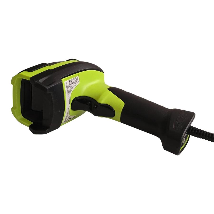 Used ZEBRA DS3608-SR Ultra-Rugged Corded 1D/2D Barcode Scanner W/Coiled RS232 Cable