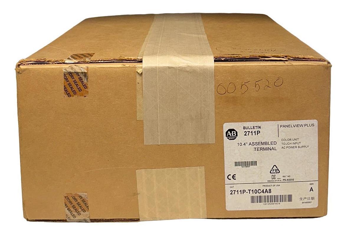 ALLEN BRADLEY 2711P-T10C4A8 /A PanelView Plus 1000 COLOR/TOUCH EtherNet NSMP