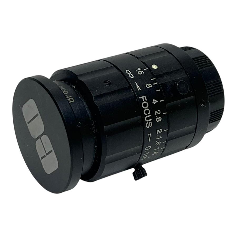 Used Edmund Optics 59870 16mm F1.4 Fixed Focal Length Lens MidOpt BP635-25.5 Filter