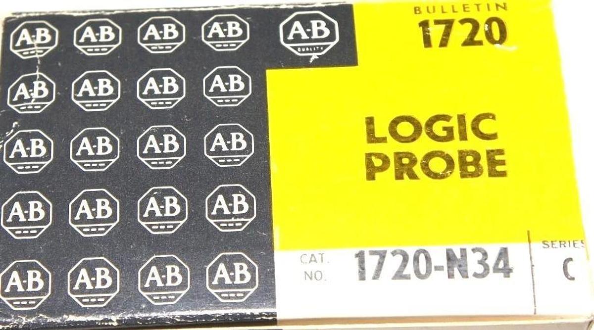 Used NIB ALLEN BRADLEY 1720-N34 LOGIC PROBE, SER C, 1720N34