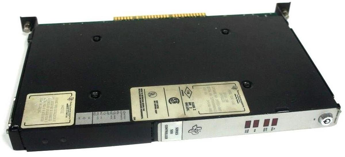Used TEXAS INSTRUMENTS 520C-1102 SERIES 500 CONTROLLER ASSY NO 2491806-0002 520C1102