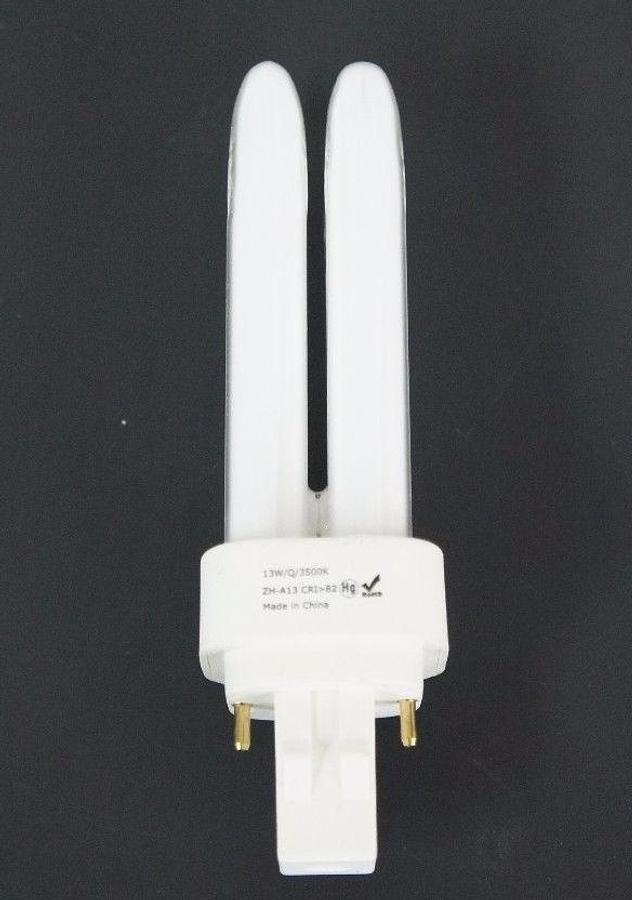 Used LOT OF 5 NIB GREENLITE 13W/Q/2P COMPACT FLUORESCENT LAMPS 13W 120V