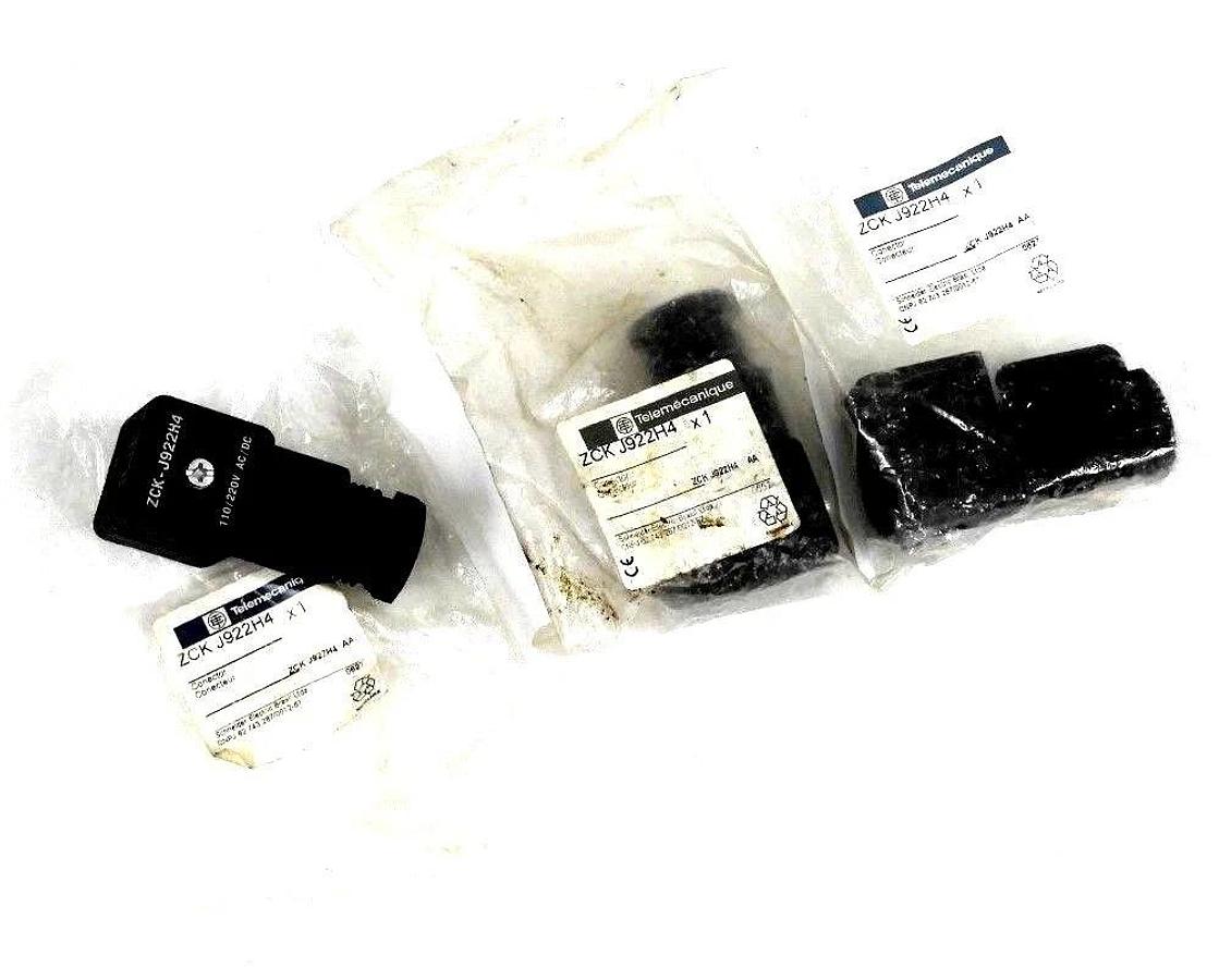 Used LOT OF 3 NEW TELEMECANIQUE ZCKJ922H4 FEMALE CONNECTORS