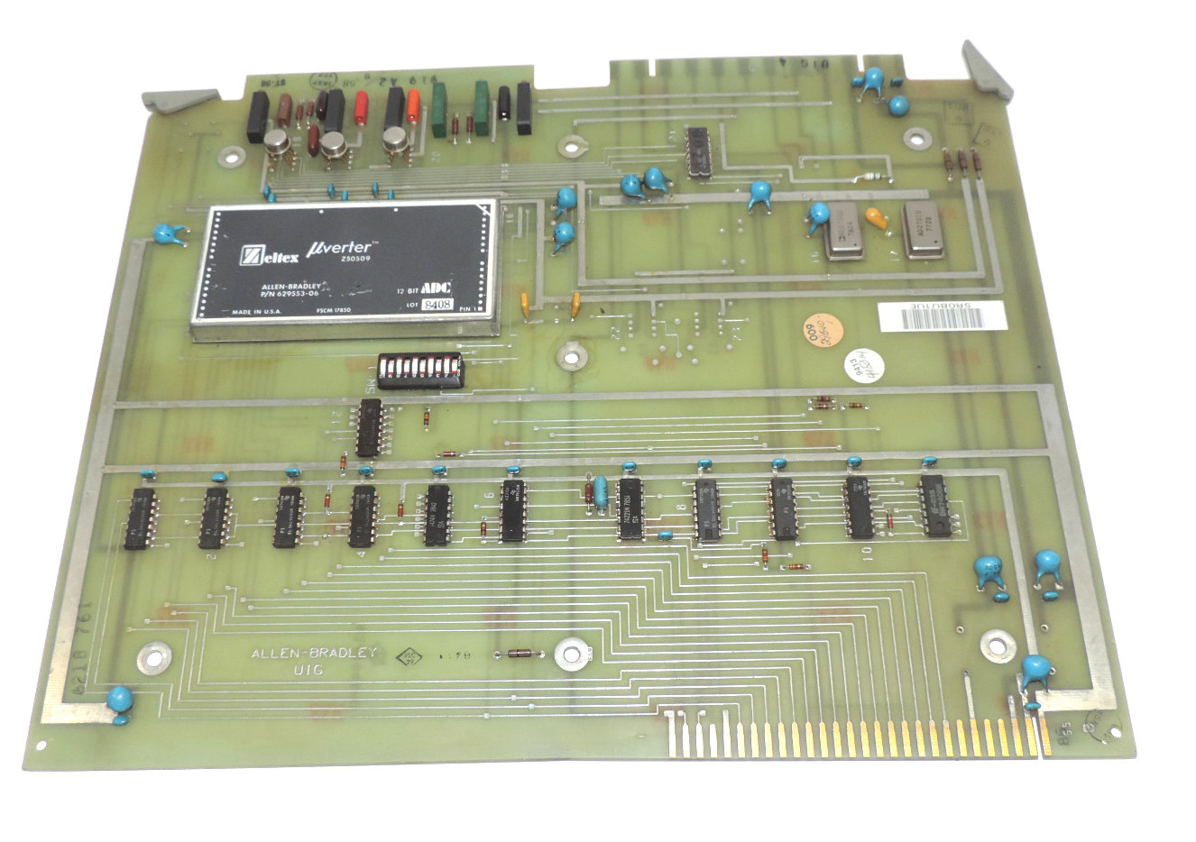 Used ALLEN BRADLEY UIG BOARD 634699A-92 W/ 629553-06 UVERTER