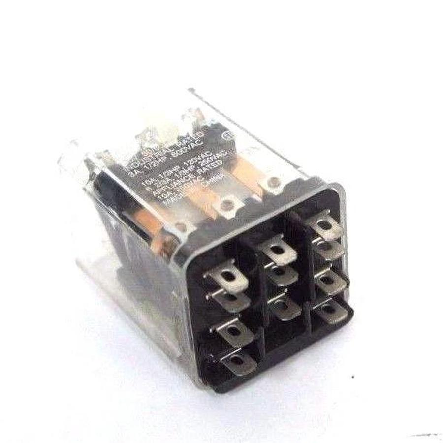 Used LOT OF 2 POTTER & BRUMFIELD KUP-14A45-120 RELAYS 120V, 50/60HZ, KUP14A45120