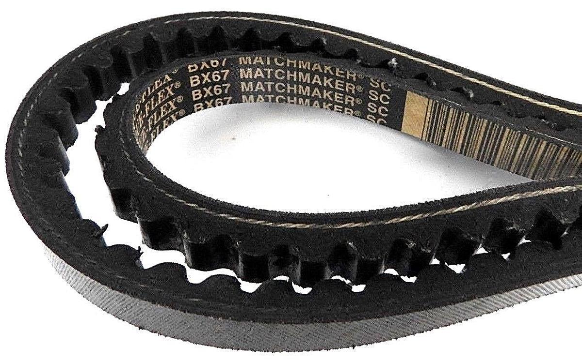 Used LOT OF 2 NEW GOODYEAR BX67 TORQUE-FLEX MATCHMAKER BELTS