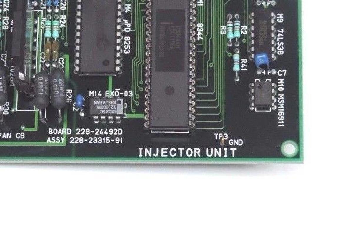Used NIB SHIMADZU 228-23315-91 P.C. BOARD, INJECTOR ASSY, SIL-10, ASSY 228-23315-91