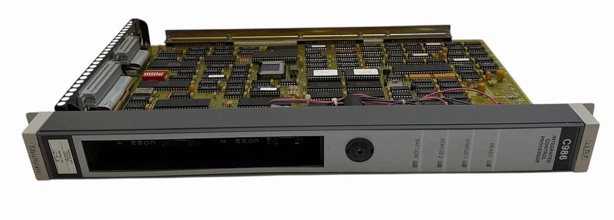 Used MODICON P5-984B-132 Programmable Controller 984 Series 7-Slot Rack Chassis