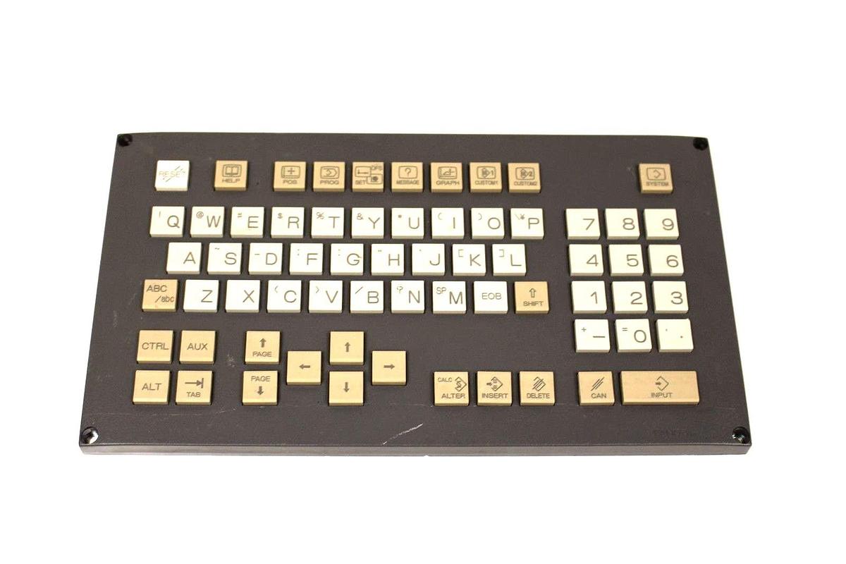 Used FANUC A02B-0323-C128 MDI UNIT CONTROL KEYPAD / KEYBOARD A02B0323C128