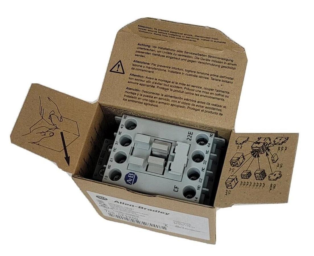 Used NIB ALLEN BRADLEY 700-CF220D SER. A CONTROL RELAY 110V50/120V60HZ