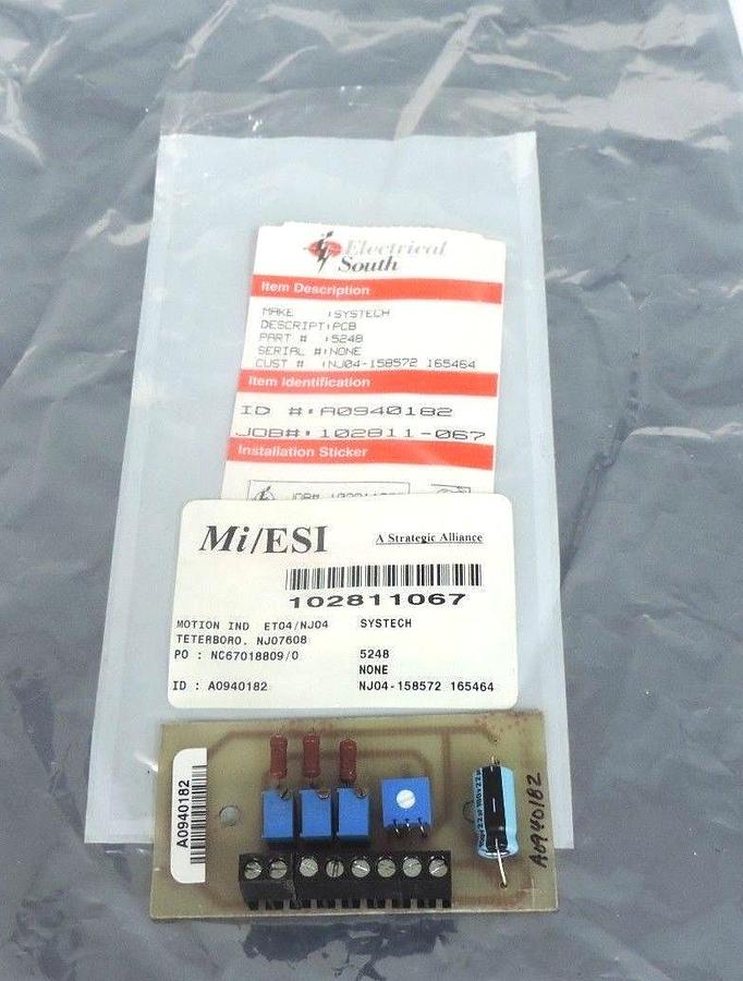 Refurbished REPAIRED SYSTECH 5248 PCB BOARD