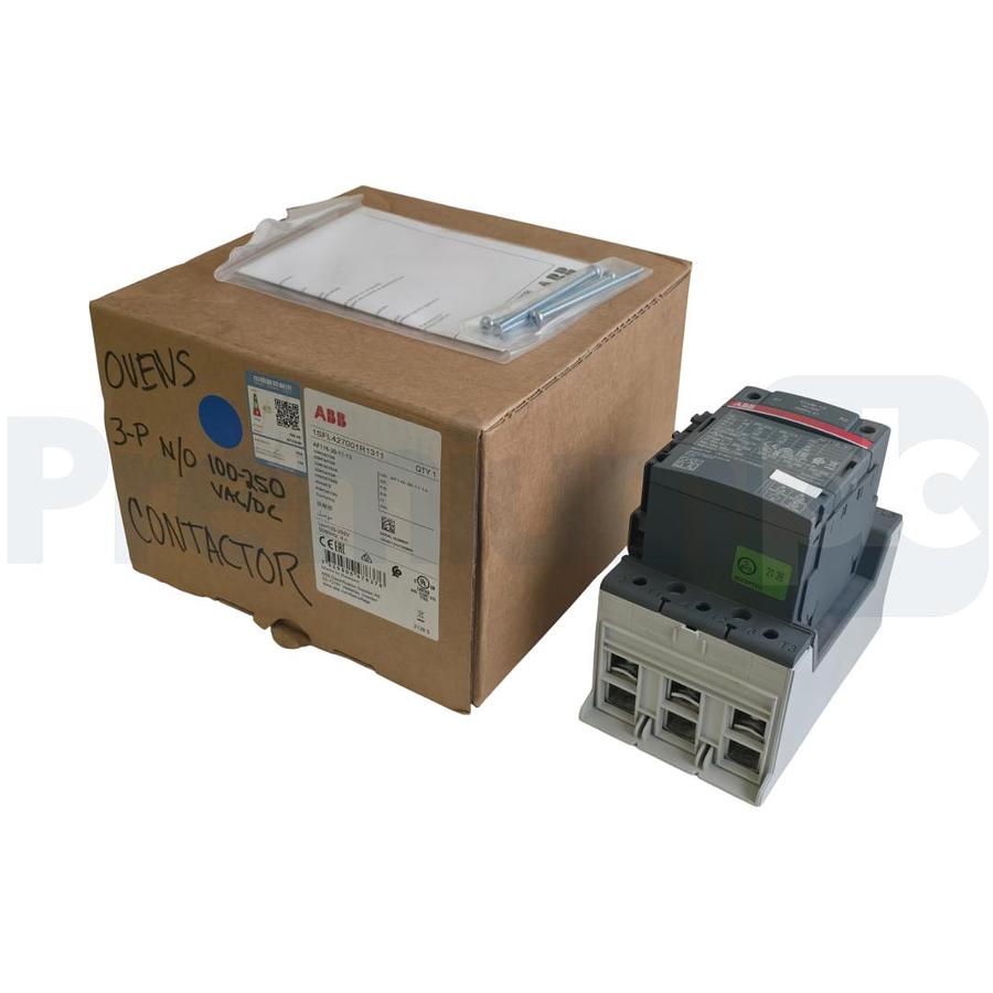 Used ABB AF116-30-11-13 / AF116-30 3-P CONTACTOR N/O 100-250V 1SFL427001R1311 NSMP
