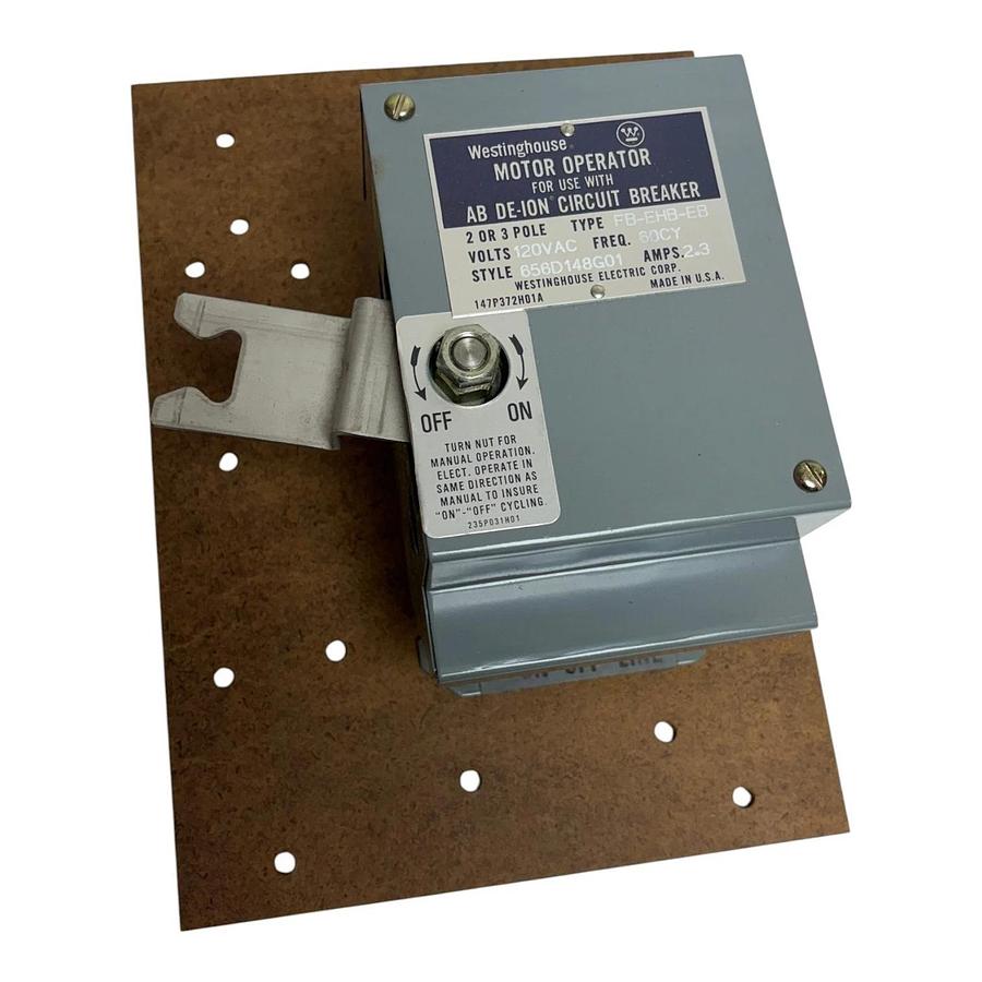 Westinghouse Motor Operator 656D148G01 120VAC AB De-Ion Circuit Breaker New