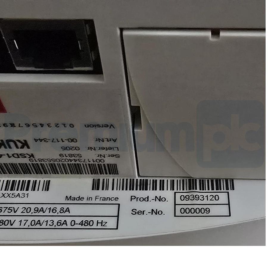 Used KUKA KSD1-48 E93DA123I4B531 SERVO DRIVE 13293121 E93DA123I4B531XX5A31 00-117-344