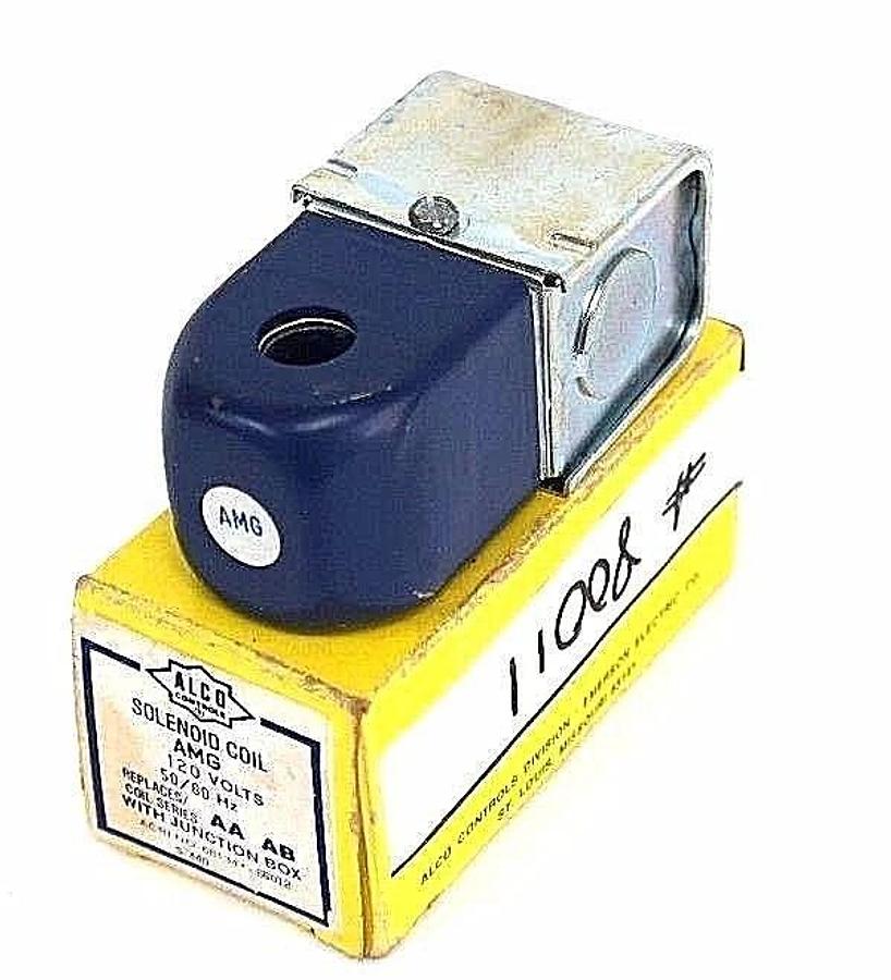 Used NIB ALCO AMG SOLENOID COILD 120V, 50/60HZ