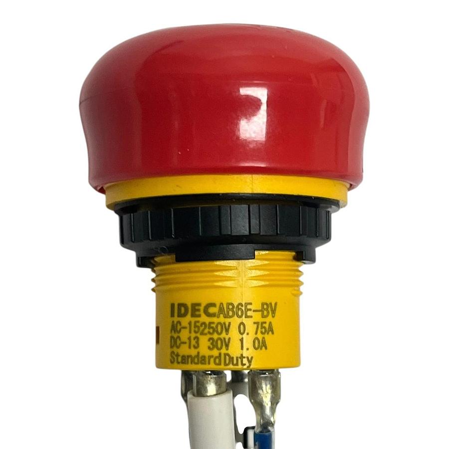 IDEC AB6E-BV E-Stop Pushbutton Switch Kawasaki Robot Controller 509774117 New