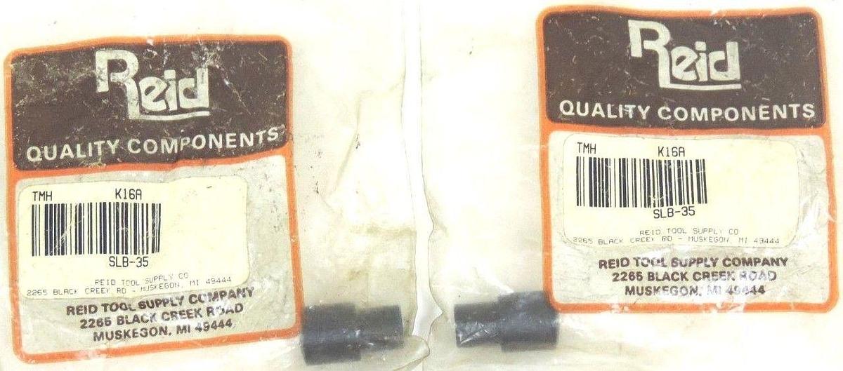 Used LOT OF 2 NEW REID TOOL SUPPLY CO. SLB-35 BUTTONS LOCATING PRESS-FIT SPHERICAL