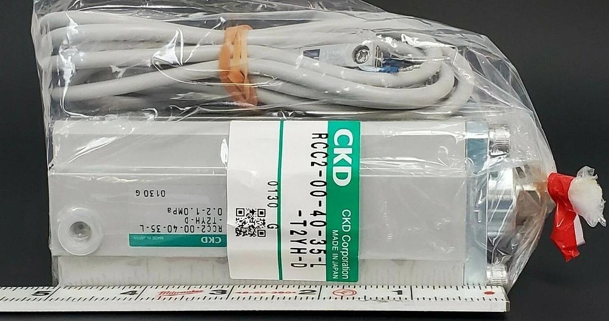 NEW CKD RCC2-00-40-35-L-T2YH-D CYLINDER 0.2-1.0MPa, RCC2004035LT2YHD