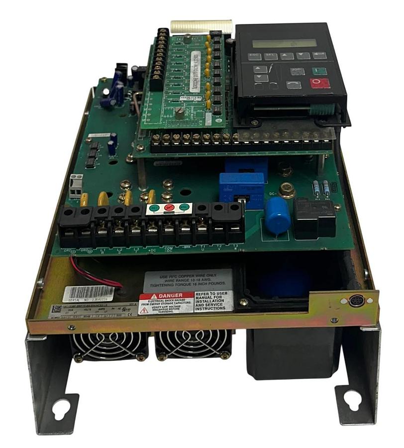 Used ALLEN BRADLEY 1336F-BRF75-AN-EN-HCS2-L5 /A 1336 PLUS II DRIVE 7.5HP/5.5kW USNP
