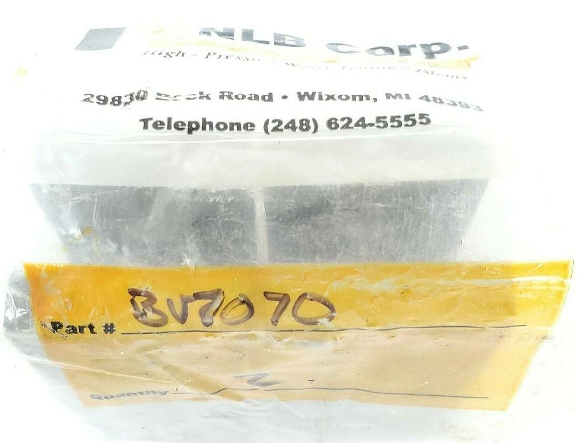 Used LOT OF 2 NEW NLB CORP. BV7070 SPARE PARTS