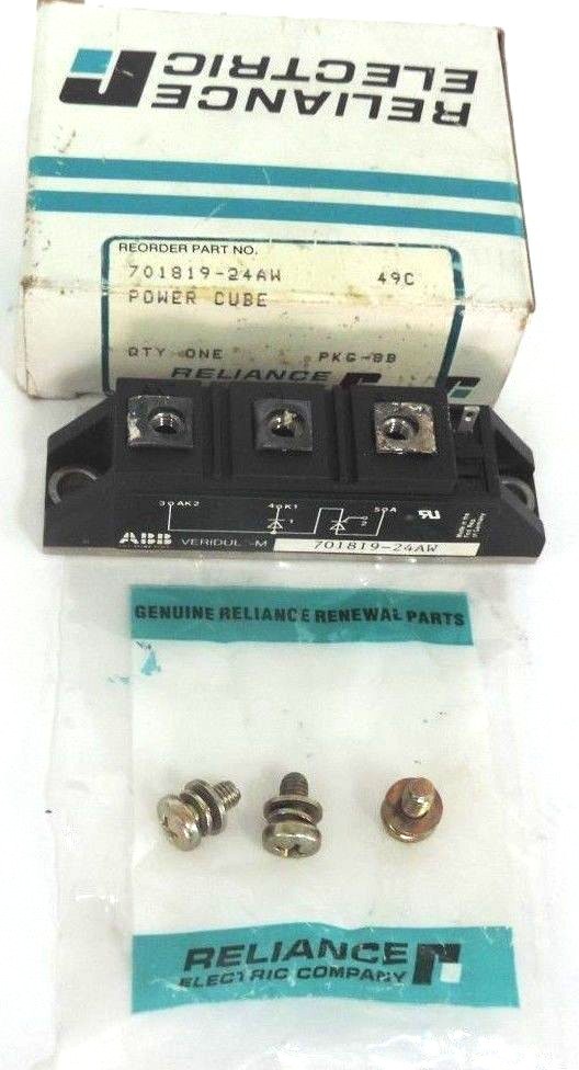 Used RELIANCE ELECTRIC 701819-24AW POWER CUBE 70181924AW
