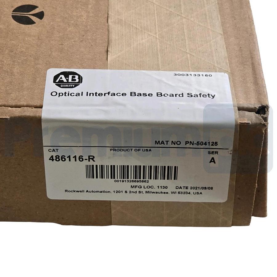 Sealed Pre-Owned Allen Bradley 486116-R /A PowerFlex 7000 OIBBS Board 486116