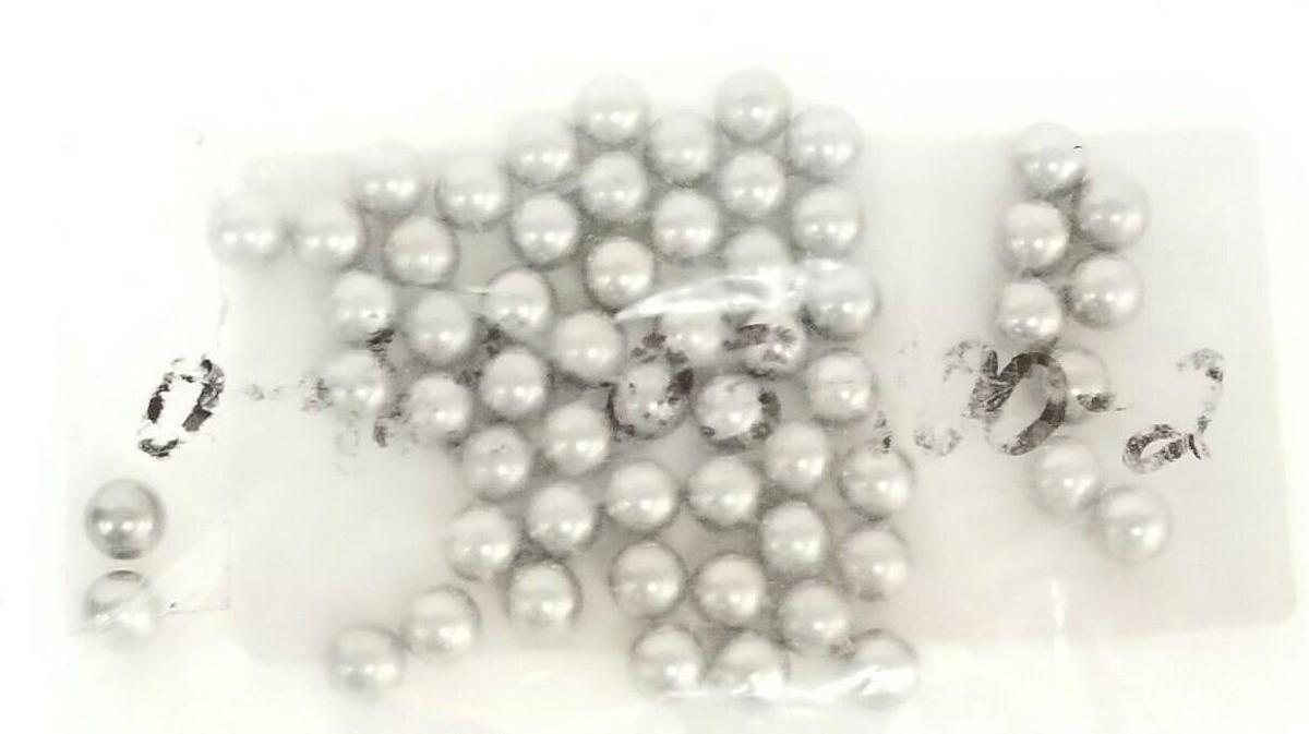 Used LOT OF 59 NEW GENERIC 304SS SIZE: 5/16'' GRADE 100 BEARING BALLS