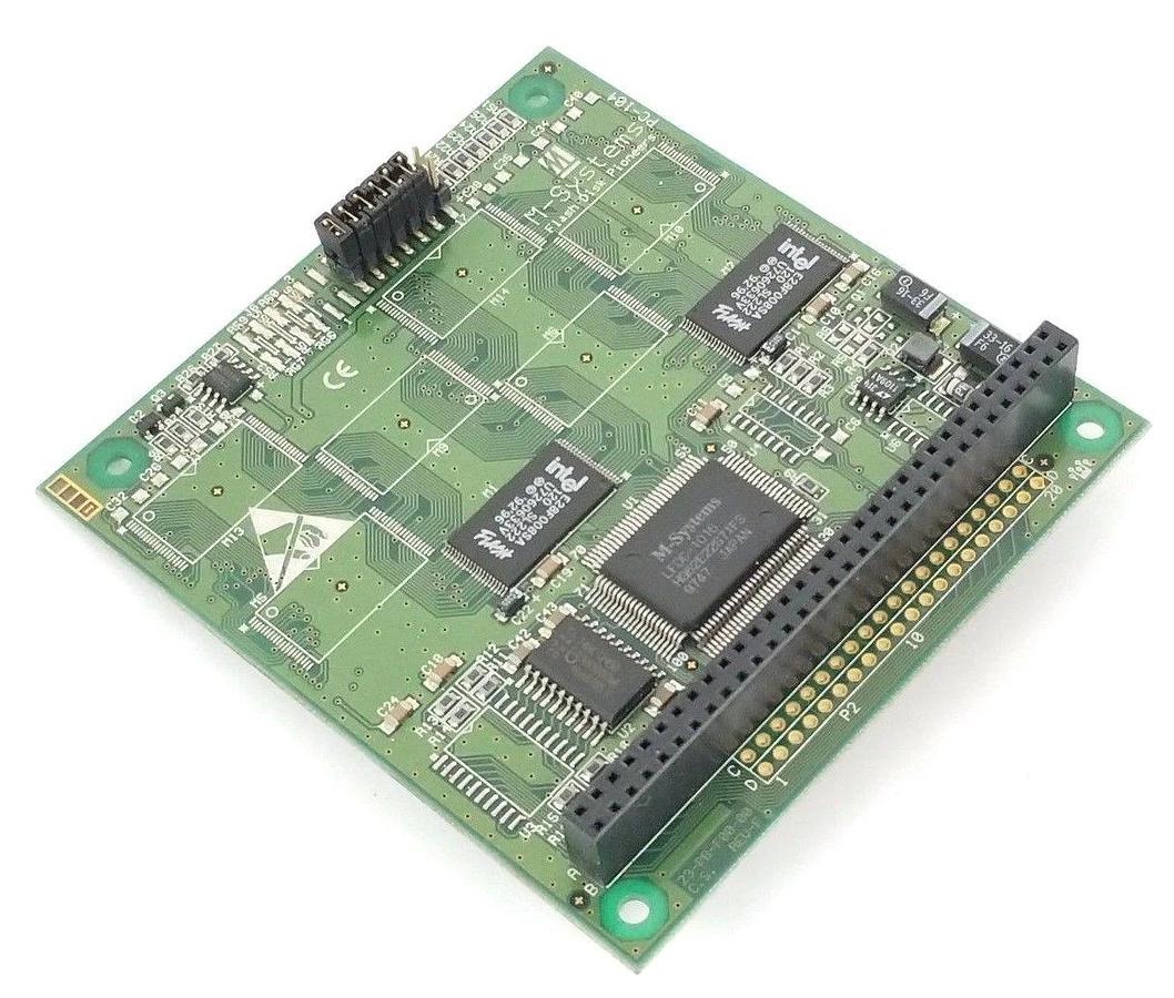 Used M SYSTEM TECHNOLOGY INC. PC104-FD-4-V FLASH DISK F-3.04