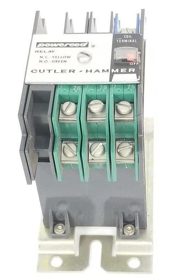 Used CUTLER-HAMMER TYPE R POWERED RELAY NO. D40RB, SER. A1