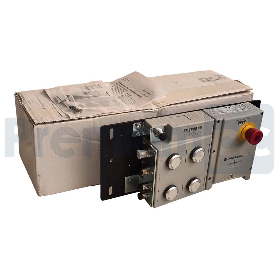 Opened Allen Bradley 442G-MABRB-UR-E0JP4679 /A Guardmaster Ethernet Lock Module