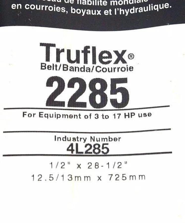 Used LOT OF 8 NEW GATES TRUFLEX V BELTS 4L250 4L285 4L470 4L280