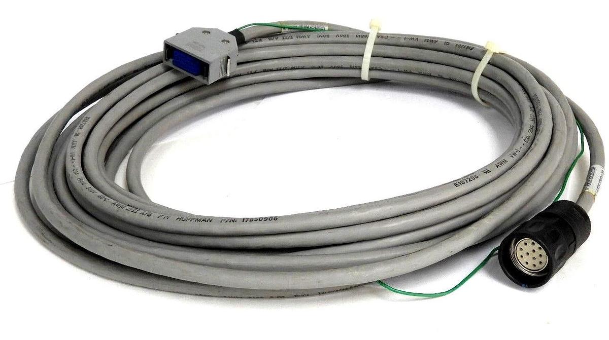 Used NEW HUFFMAN 17550906 AXIS CABLE ASSEMBLY W/ HONDA MR-20L FEMALE CONNECTORS