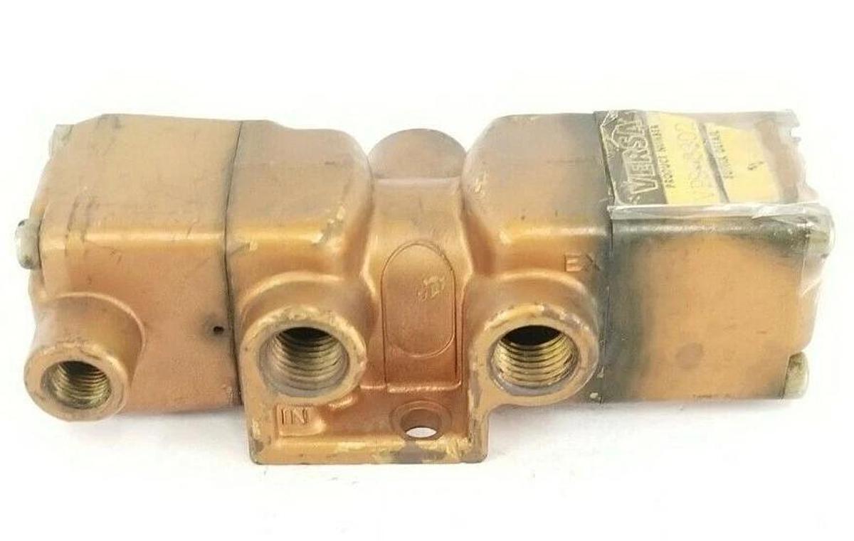 Used VERSA VPS-3302 BRASS DIRECTIONAL CONTROL VALVE VPS3302