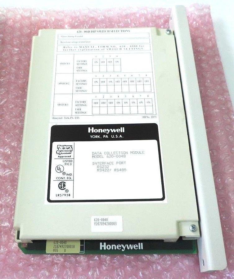 NIB HONEYWELL 620-0048 DATA COLLECTION MODULE 6200048 VR. 3.1 W/ KIT & MANUAL