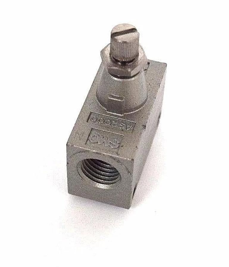 NEW SMC NAS2000-N02 SPEED CONTROL NAS2000N02, 1/4'' NPT