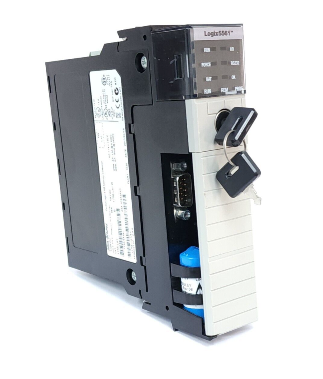 Used ALLEN BRADLEY 1756-L61 SER. B CONTROLLOGIX PROCESSOR F/W REV. 1.10
