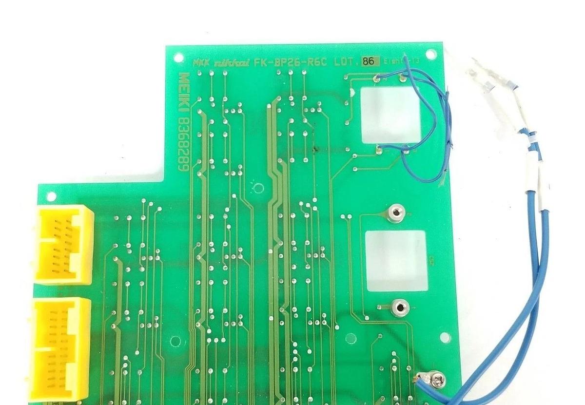 Used MEIKI 8368289 KEYPAD CONTROLLER BOARD FK-BP26-R6C