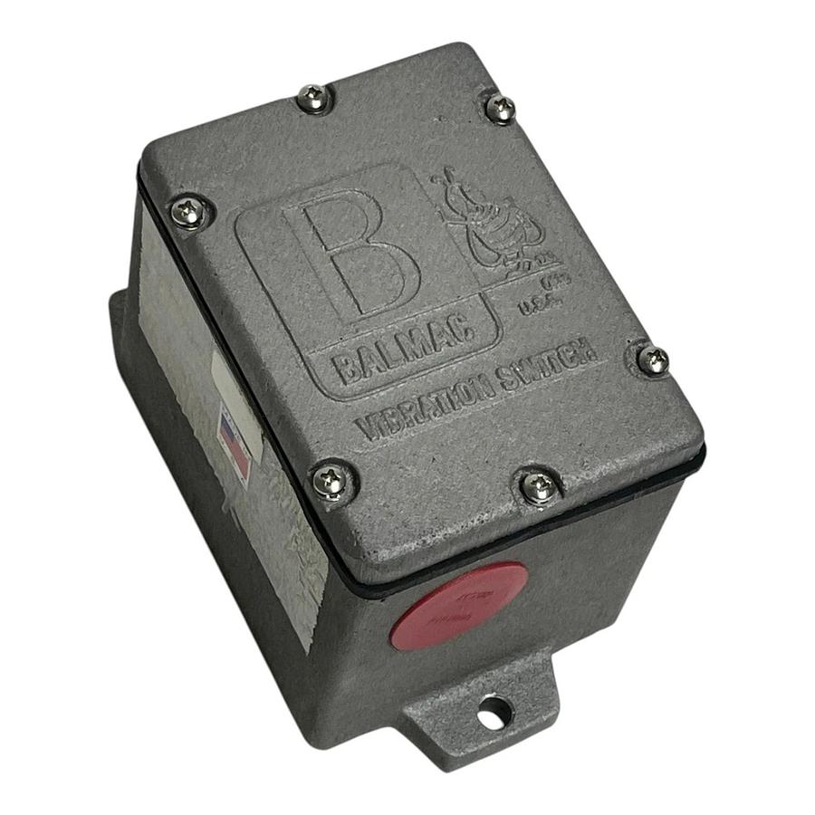 Balmac Model 550 Adjustable Vibration Switch Transmitter | New Surplus