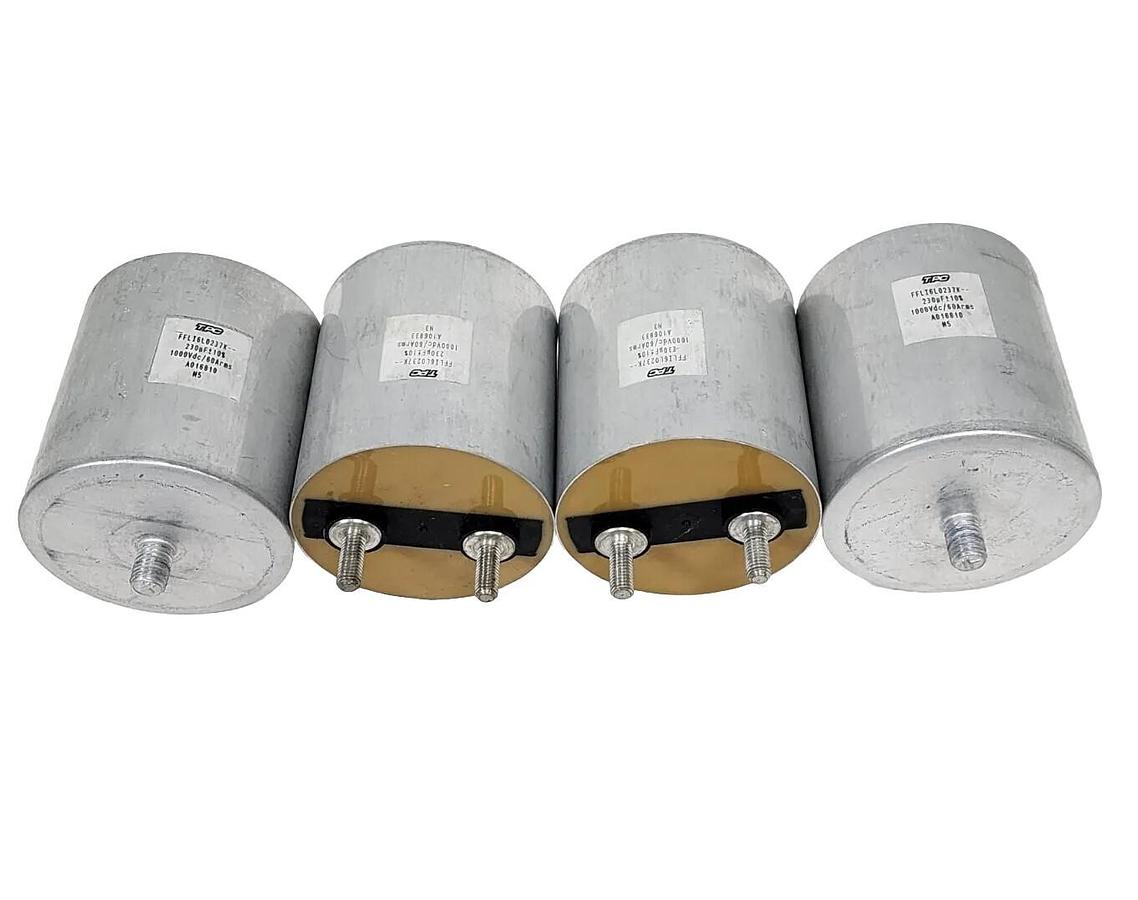 Used LOT OF 4 TPC FFLI6L0237K 230uF 10% 1000VDC/60ARMS