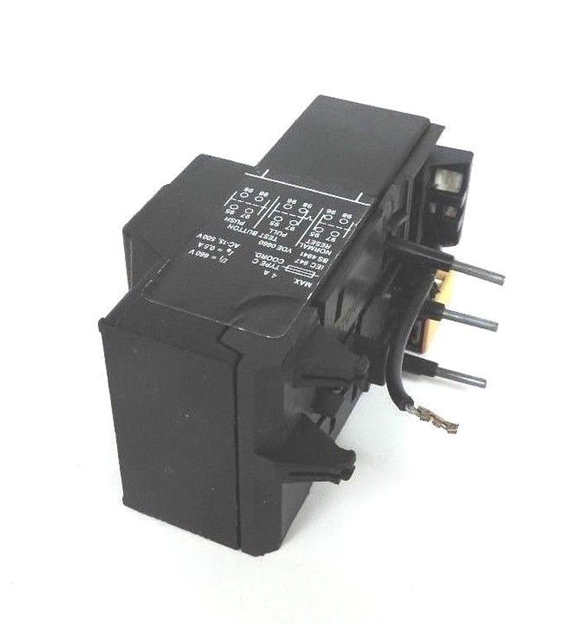 Used ALLEN BRADLEY 193-BSA-70 OVERLOAD RELAY 0.4-0.6AMP 193BSA70B SER. B