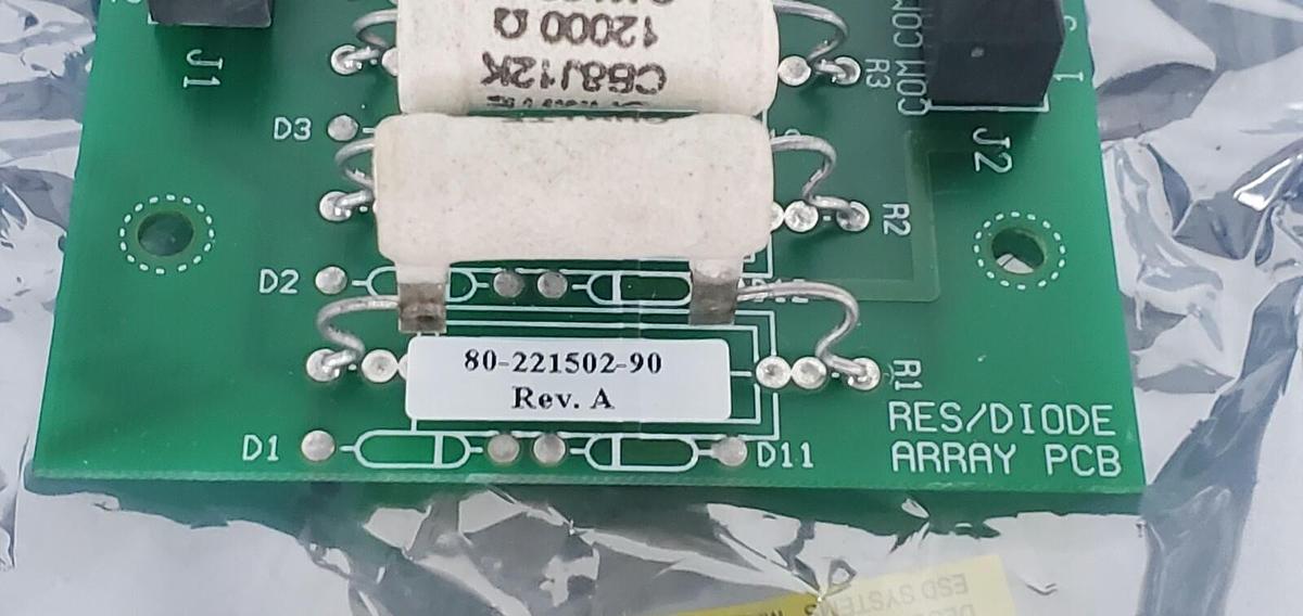 Used NIB SOLID STATE CONTROLS 80-221502-90 RESISTOR ARRAY CIRCUIT BOARD 8022150290