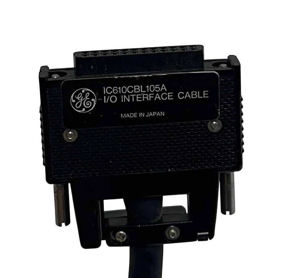 Used GE FANUC IC610CBL105A / IC610CBL105 I/O INTERFACE CABLE ASSEMBLY 24-PIN USNP