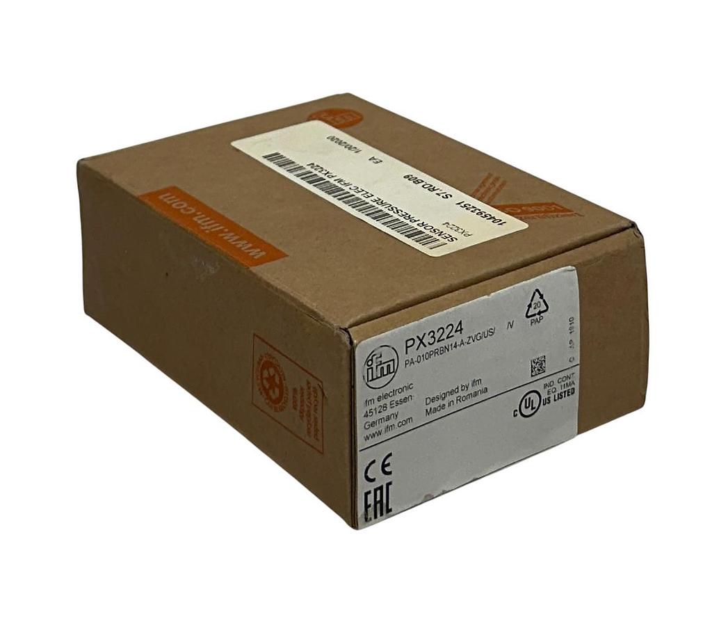 IFM PA-010PRBN14-A-ZVG/US /V / PX3224 EFECTOR 500 PRESSURE TRANSMITTER 4PIN NSMP