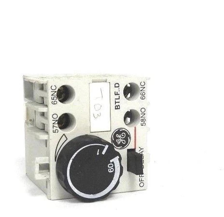 Used GENERAL ELECTRIC BTLF60D MOD. 1 TIMER 1-60SECONDS