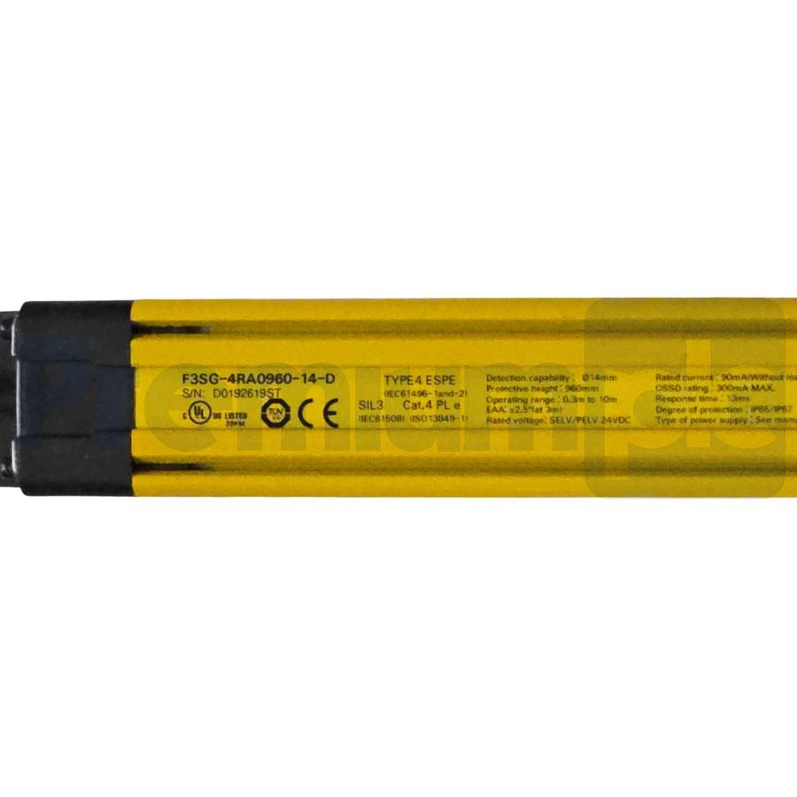 OMRON STI F3SG-4RA0960-14-D F3SG-RA SAFETY LIGHT CURTAIN RECEIVER 24VDC NSNP