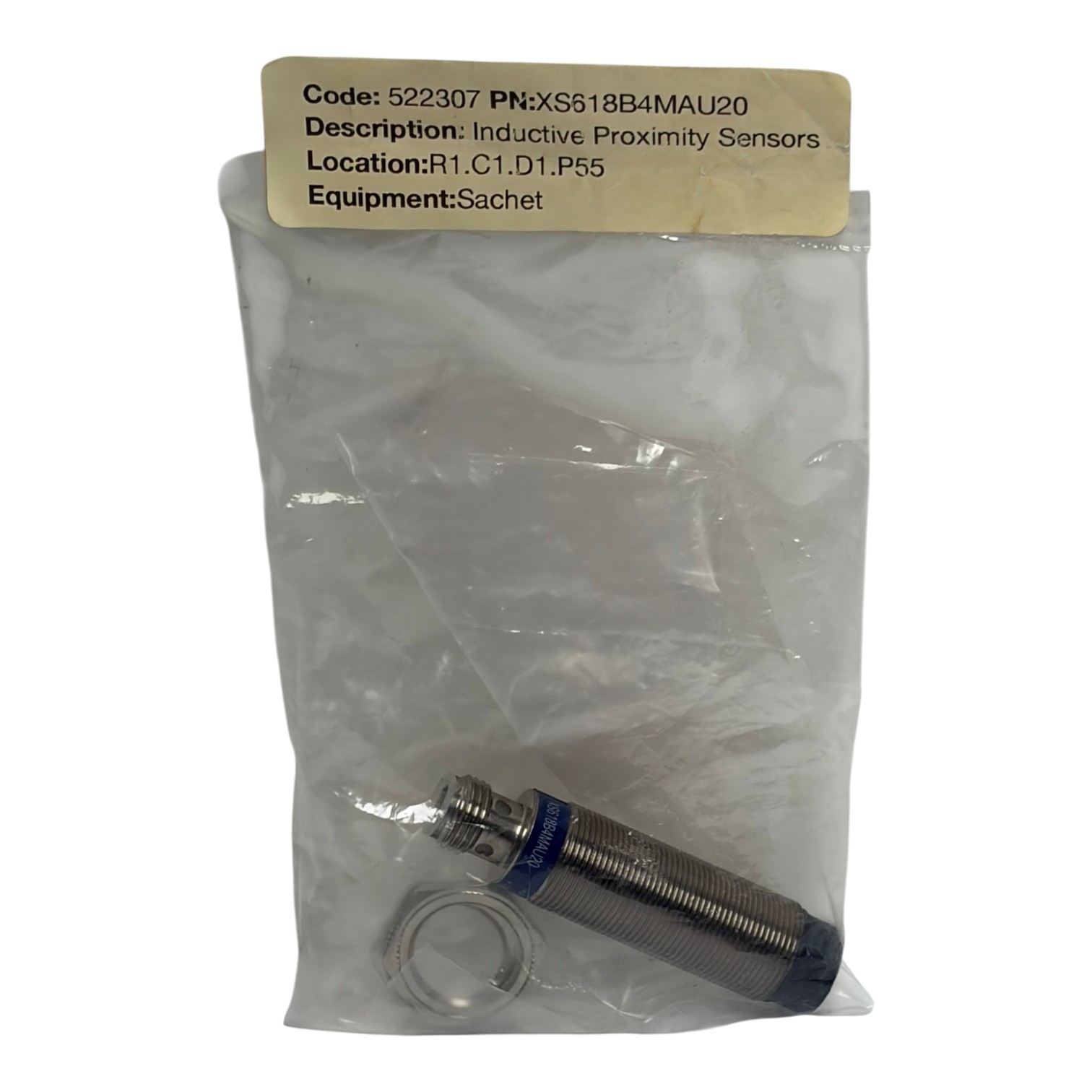 Used Telemecanique Sensors XS618B4MAU20 Inductive Proximity Sensor M18 24-240V New