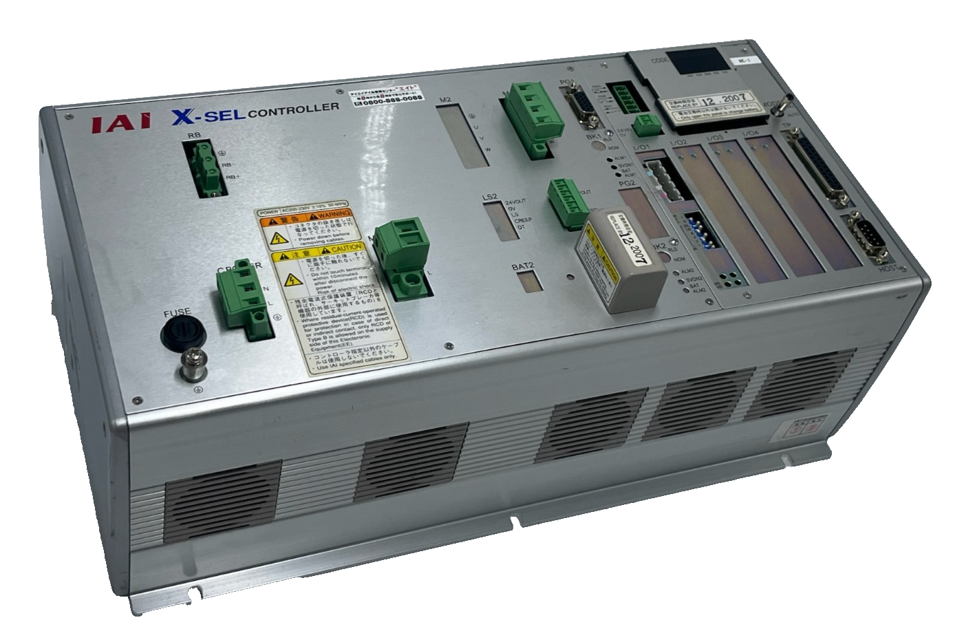 Used IAI X-SEL Controller XSEL-KET-1-100A-DV-EEE-0-2 | Single Axis 100W DeviceNet