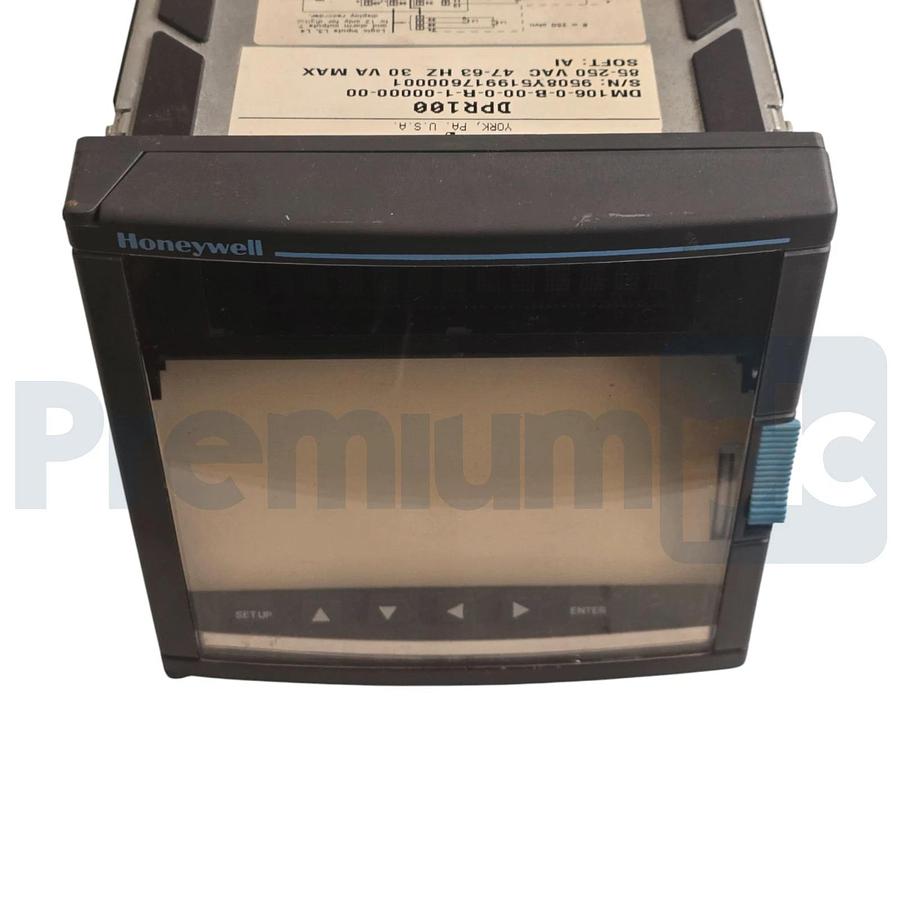 Used HONEYWELL DPR100 MULTI-POINT CHART RECORDER DM106-0-B-00-0-R-1-00000-00